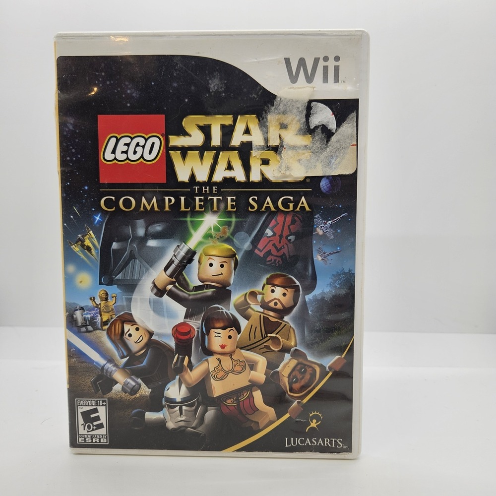 LEGO Star Wars The Complete Saga Nintendo‎ Wii Game Complete LucasArts